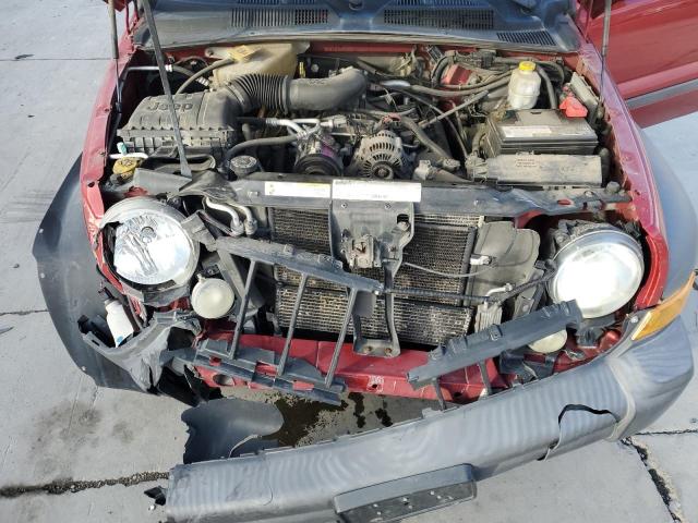 1J4GL48K27W694663 - 2007 JEEP LIBERTY SPORT წითელი ფოტო 11