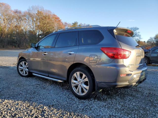 5N1DR2MM7JC678224 - 2018 NISSAN PATHFINDER S Մոխրագույն լուսանկար 2