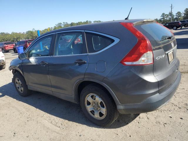 5J6RM3H34DL001551 - 2013 HONDA CR-V LX GRAY photo 2