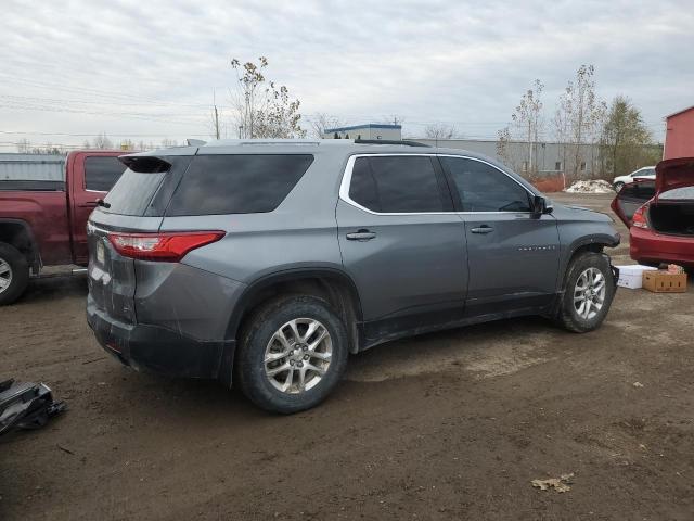 1GNEVGKW6JJ268930 - 2018 CHEVROLET TRAVERSE LT CHARCOAL photo 3