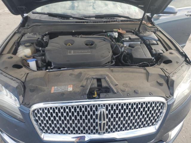 3LN6L5A98KR613493 - 2019 LINCOLN MKZ BLUE photo 12