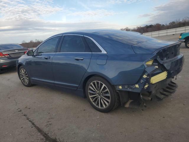 3LN6L5A98KR613493 - 2019 LINCOLN MKZ BLUE photo 2