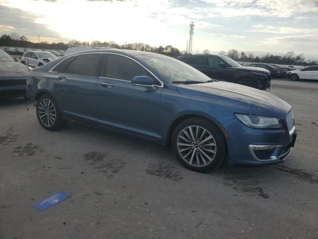 3LN6L5A98KR613493 - 2019 LINCOLN MKZ BLUE photo 4