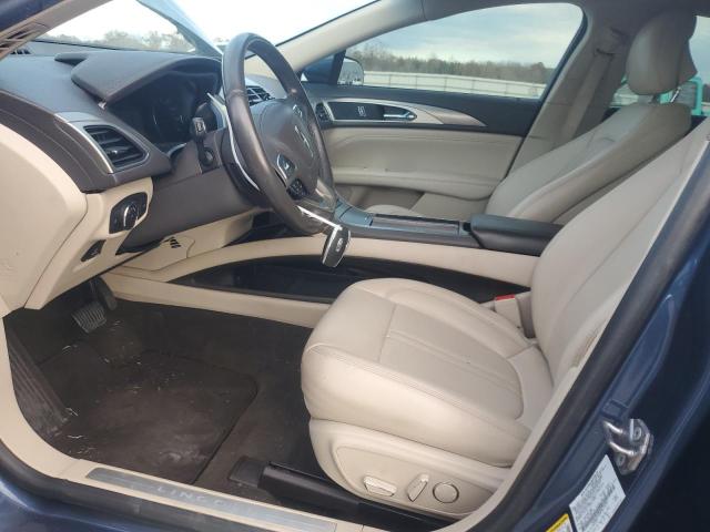 3LN6L5A98KR613493 - 2019 LINCOLN MKZ BLUE photo 7