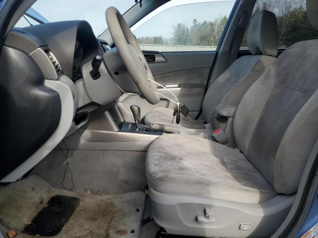 JF2SH6BC2AH756039 - 2010 SUBARU FORESTER XS Көк фото 7
