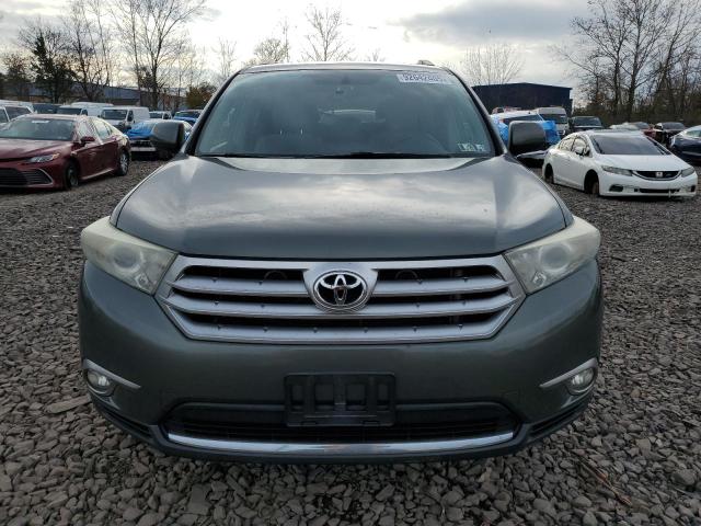 5TDBK3EH8DS178700 - 2013 TOYOTA HIGHLANDER BASE Зеленый фото 5