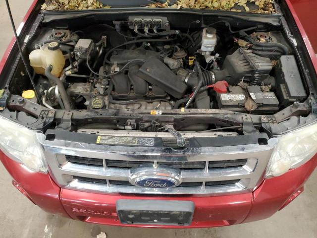 1FMCU93198KD63029 - 2008 FORD ESCAPE XLT წითელი ფოტო 12