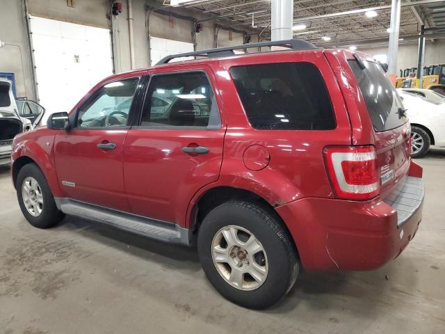 1FMCU93198KD63029 - 2008 FORD ESCAPE XLT წითელი ფოტო 2