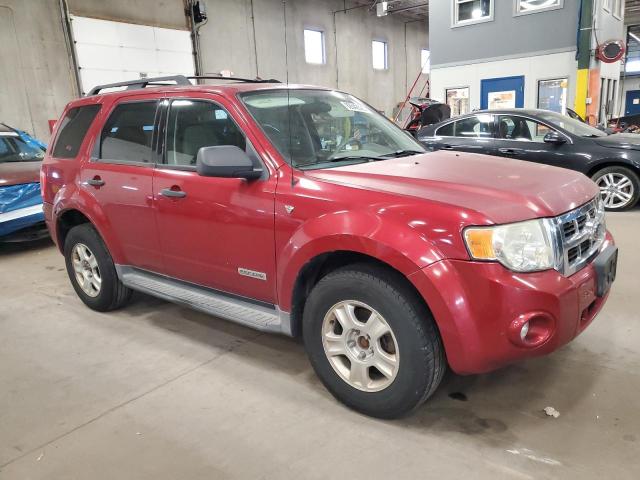 1FMCU93198KD63029 - 2008 FORD ESCAPE XLT წითელი ფოტო 4