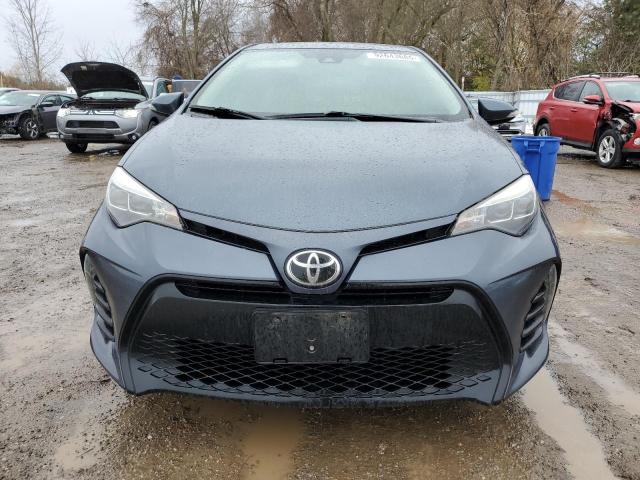 2T1BURHE4HC822111 - 2017 TOYOTA COROLLA L GRAY photo 5