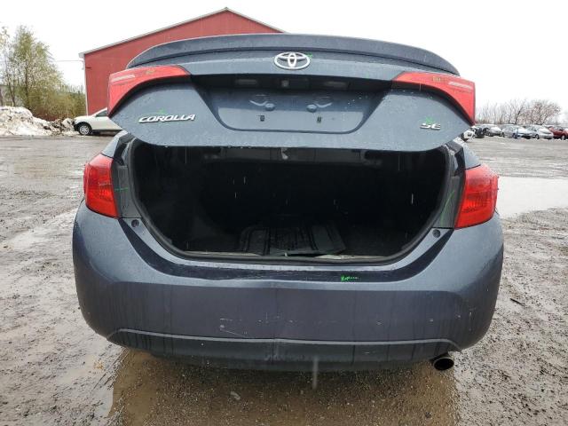 2T1BURHE4HC822111 - 2017 TOYOTA COROLLA L GRAY photo 6