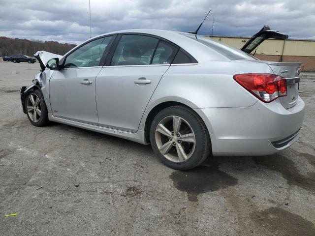 1G1PG5SC0C7392805 - 2012 CHEVROLET CRUZE LT SILVER photo 2