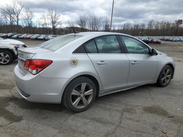 1G1PG5SC0C7392805 - 2012 CHEVROLET CRUZE LT SILVER photo 3