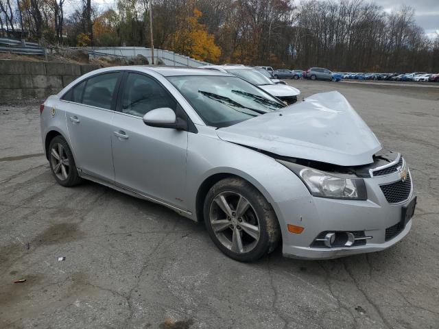 1G1PG5SC0C7392805 - 2012 CHEVROLET CRUZE LT SILVER photo 4