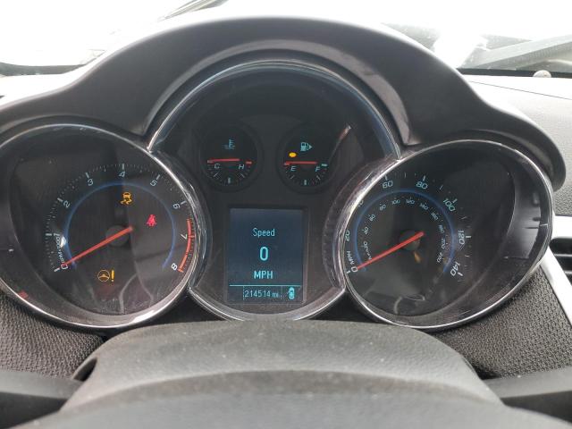 1G1PG5SC0C7392805 - 2012 CHEVROLET CRUZE LT SILVER photo 9