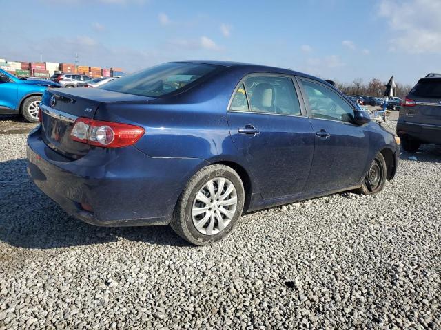 2T1BU4EE2DC080907 - 2013 TOYOTA COROLLA BASE Көк фото 3