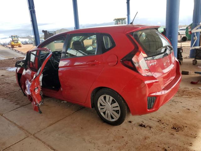 JHMGK5H52GS015988 - 2016 HONDA FIT LX RED photo 2