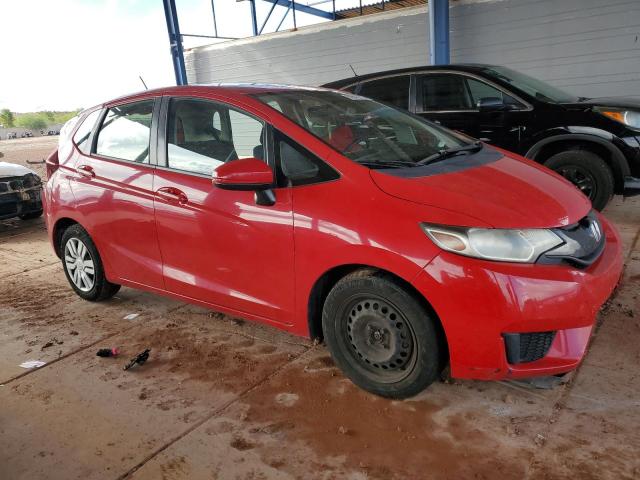JHMGK5H52GS015988 - 2016 HONDA FIT LX RED photo 4