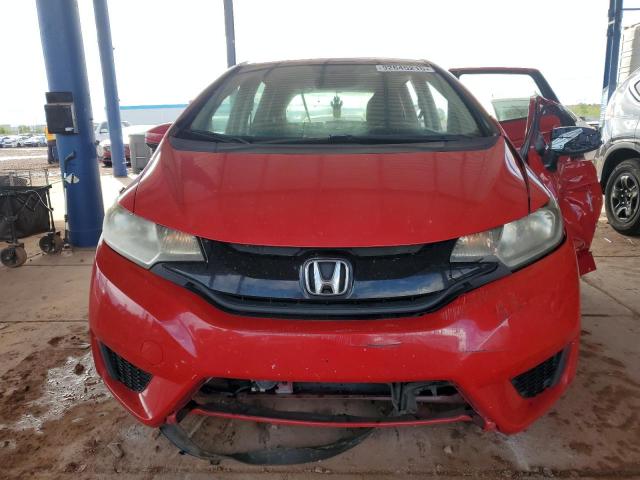 JHMGK5H52GS015988 - 2016 HONDA FIT LX RED photo 5