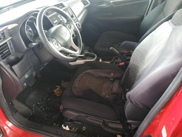 JHMGK5H52GS015988 - 2016 HONDA FIT LX RED photo 7