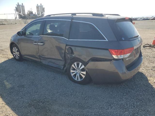 5FNRL5H69EB046942 - 2014 HONDA ODYSSEY EXL GRAY photo 2