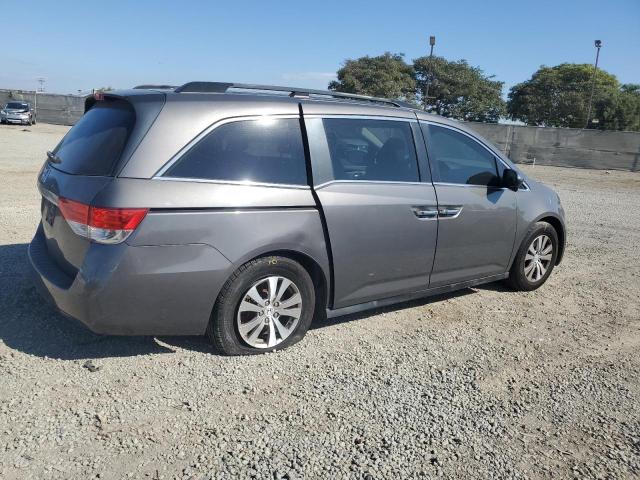 5FNRL5H69EB046942 - 2014 HONDA ODYSSEY EXL GRAY photo 3