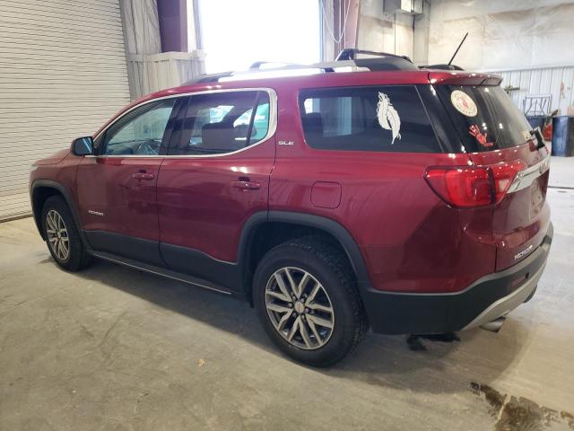 1GKKNSLS2KZ172374 - 2019 GMC ACADIA SLE Czerwony zdjęcie 2