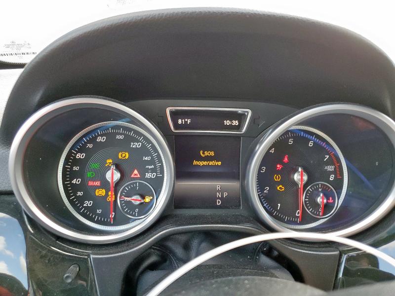 4JGDA5JB4JB000886 - 2018 MERCEDES-BENZ GLE 350 Czarny zdjęcie 9