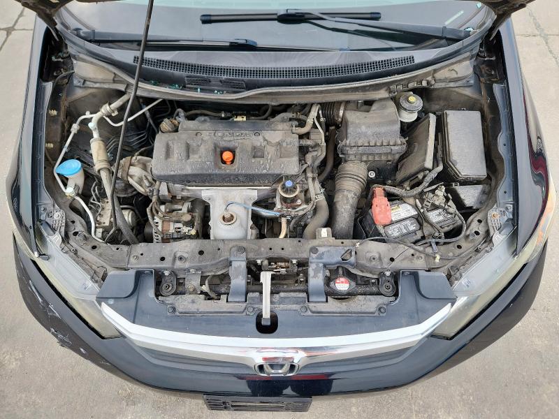 2HGFB2F50CH554112 - 2012 HONDA CIVIC LX BLACK photo 11