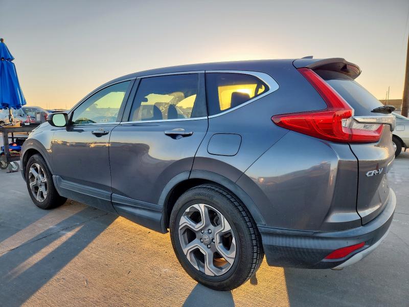 5J6RW1H59KA020685 - 2019 HONDA CR-V EX Gris photo 2