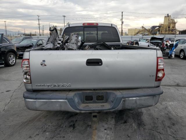 5TBRU34126S468553 - 2006 TOYOTA TUNDRA ACCESS CAB SR5 SILVER photo 6