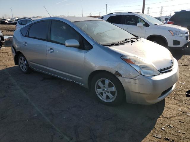 JTDKB20U840084253 - 2004 TOYOTA PRIUS SILVER photo 4