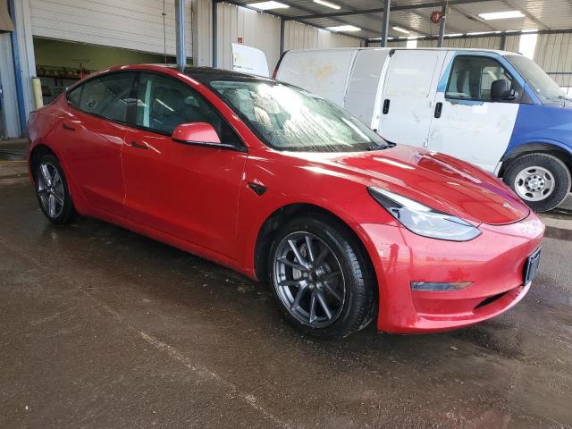 5YJ3E1EA4NF286532 - 2022 TESLA MODEL 3 წითელი ფოტო 4