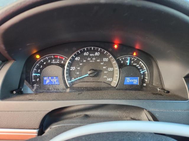 4T4BF1FKXCR260460 - 2012 TOYOTA CAMRY BASE BLACK photo 9