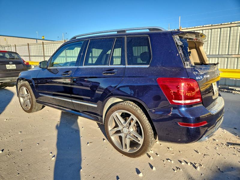 WDCGG5HB7DF989134 - 2013 MERCEDES-BENZ GLK 350 BLUE photo 2