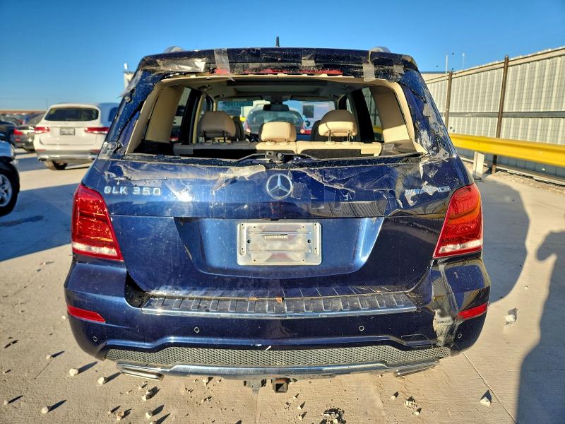 WDCGG5HB7DF989134 - 2013 MERCEDES-BENZ GLK 350 BLUE photo 6