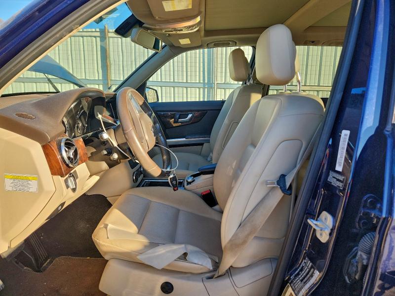 WDCGG5HB7DF989134 - 2013 MERCEDES-BENZ GLK 350 BLUE photo 7