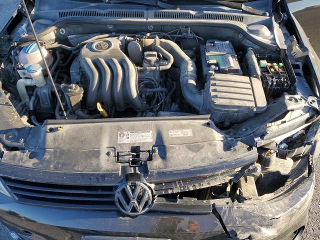 3VW2K7AJ6EM367747 - 2014 VOLKSWAGEN JETTA BASE BLACK photo 11