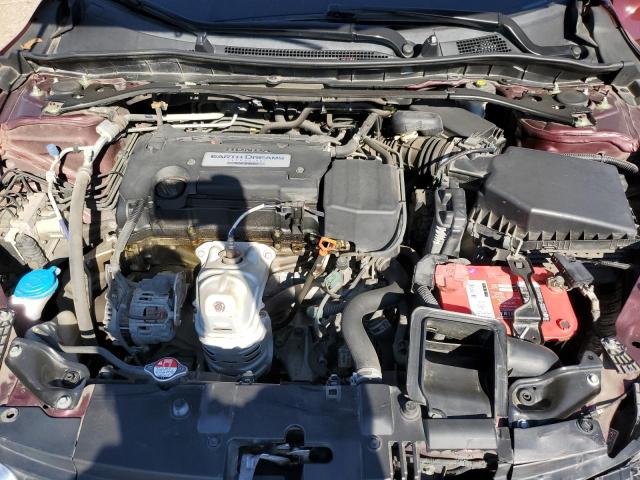 1HGCR2F87FA221319 - 2015 HONDA ACCORD EXL BURGUNDY photo 11