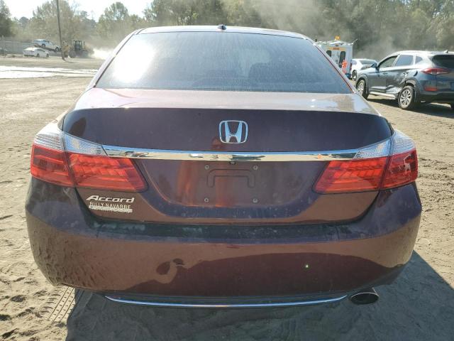 1HGCR2F87FA221319 - 2015 HONDA ACCORD EXL BURGUNDY photo 6