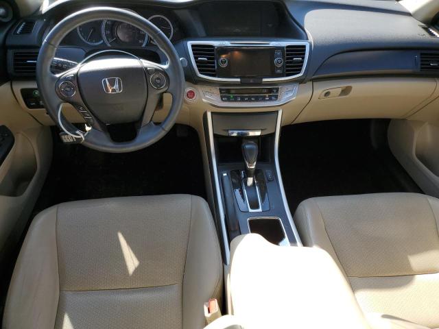 1HGCR2F87FA221319 - 2015 HONDA ACCORD EXL BURGUNDY photo 8