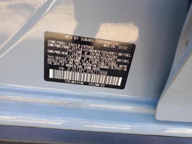 JF2GTAPC3P8217888 - 2023 SUBARU CROSSTREK PREMIUM Blau Foto 12