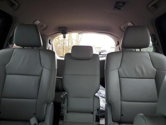 5FNRL5H99EB006287 - 2014 HONDA ODYSSEY TOURING GRAY photo 10