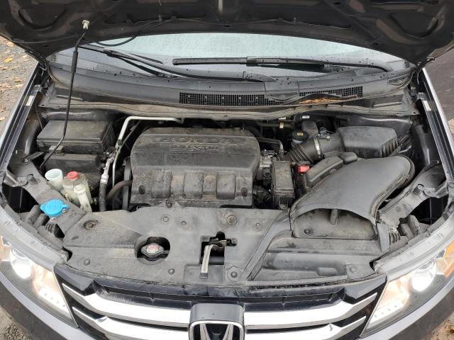 5FNRL5H99EB006287 - 2014 HONDA ODYSSEY TOURING GRAY photo 12