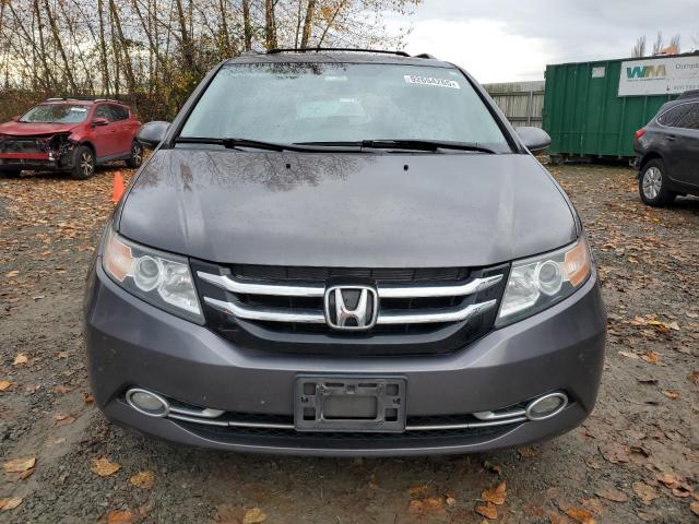 5FNRL5H99EB006287 - 2014 HONDA ODYSSEY TOURING GRAY photo 5