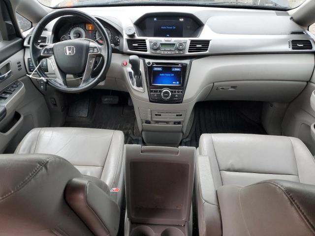 5FNRL5H99EB006287 - 2014 HONDA ODYSSEY TOURING GRAY photo 8