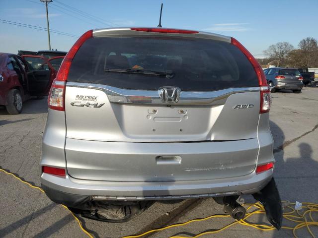 2HKRM4H56GH627091 - 2016 HONDA CR-V EX ვერცხლისფერი ფოტო 6