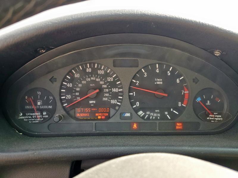 WBSBK033XWEC39667 - 1998 BMW M3 AUTOMATIC SILVER photo 9