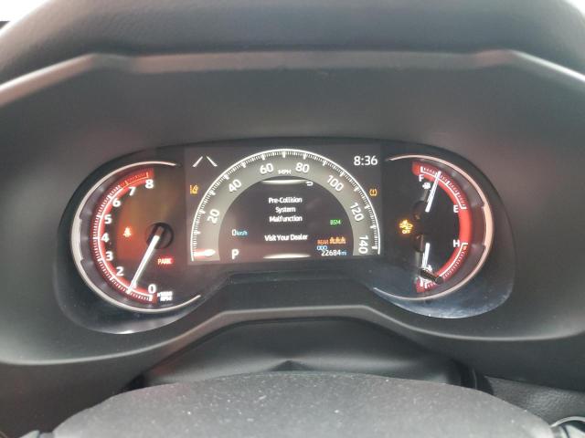 2T3W1RFV1SC306140 - 2025 TOYOTA RAV4 XLE BLACK photo 9