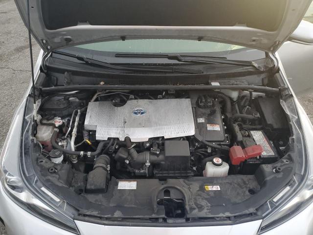 JTDKAMFU1N3176200 - 2022 TOYOTA PRIUS NIGHT SHADE Srebrny zdjęcie 11